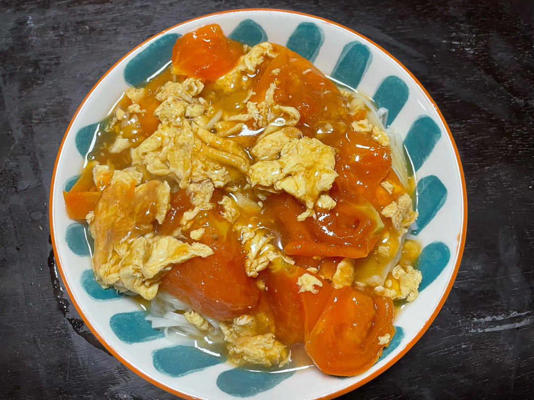 西红柿鸡蛋鸡蛋打卤面