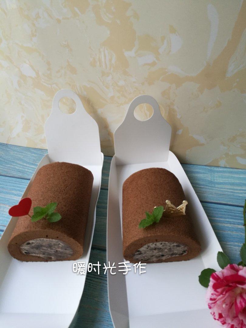 奥利奥咸奶油巧克力卷