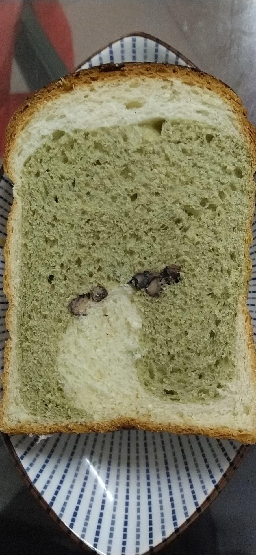 抹茶蜜豆吐司