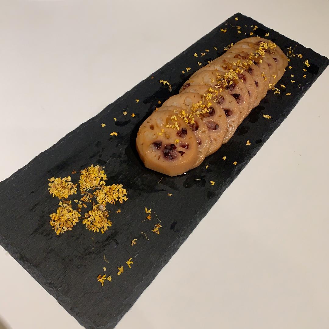 堂妈教你做桂花糯米藕