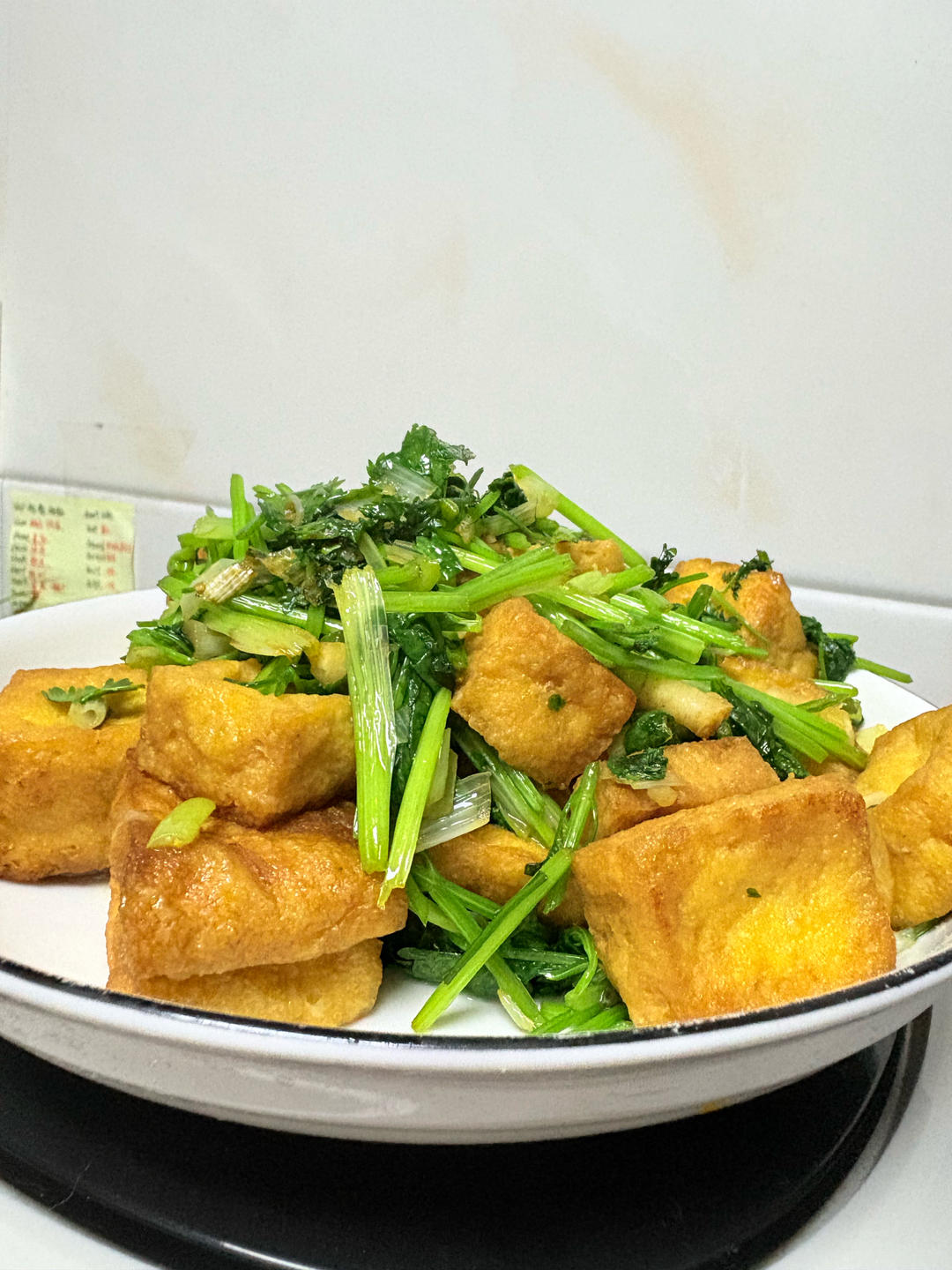 炒油豆腐的做法