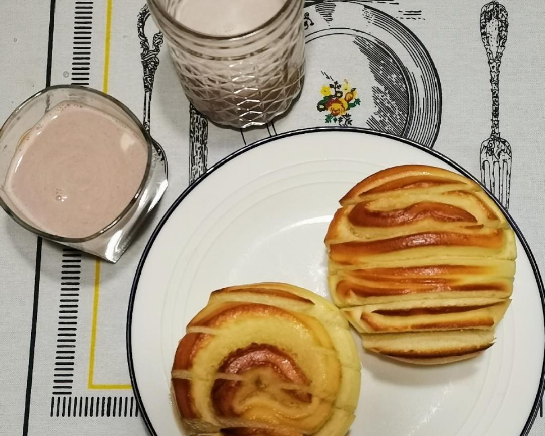 松软大花卷子的做法