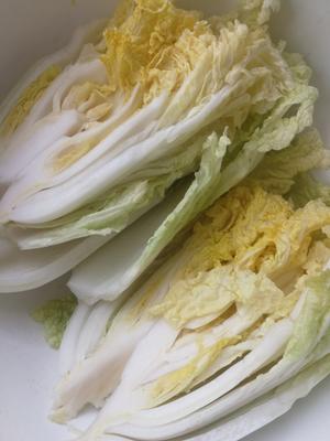韩式辣白菜，葱泡菜的做法 步骤1