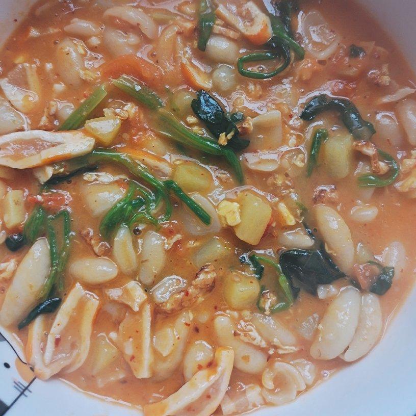 atfirst做的贝壳面(汤面)