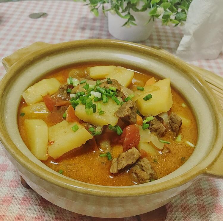 土豆炖牛肉