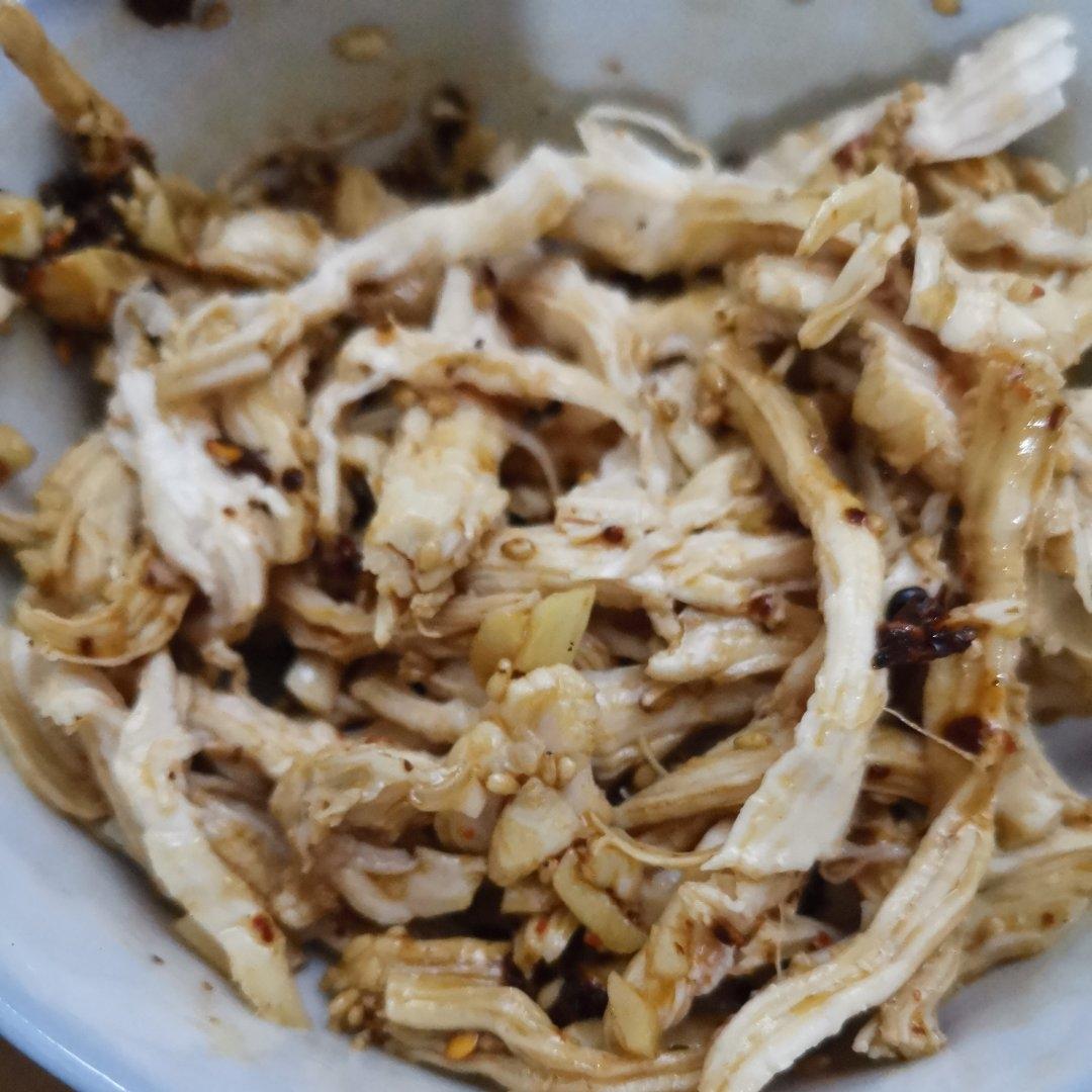 鸡胸肉这样做巨好吃❗️凉拌鸡丝😋低脂高蛋白