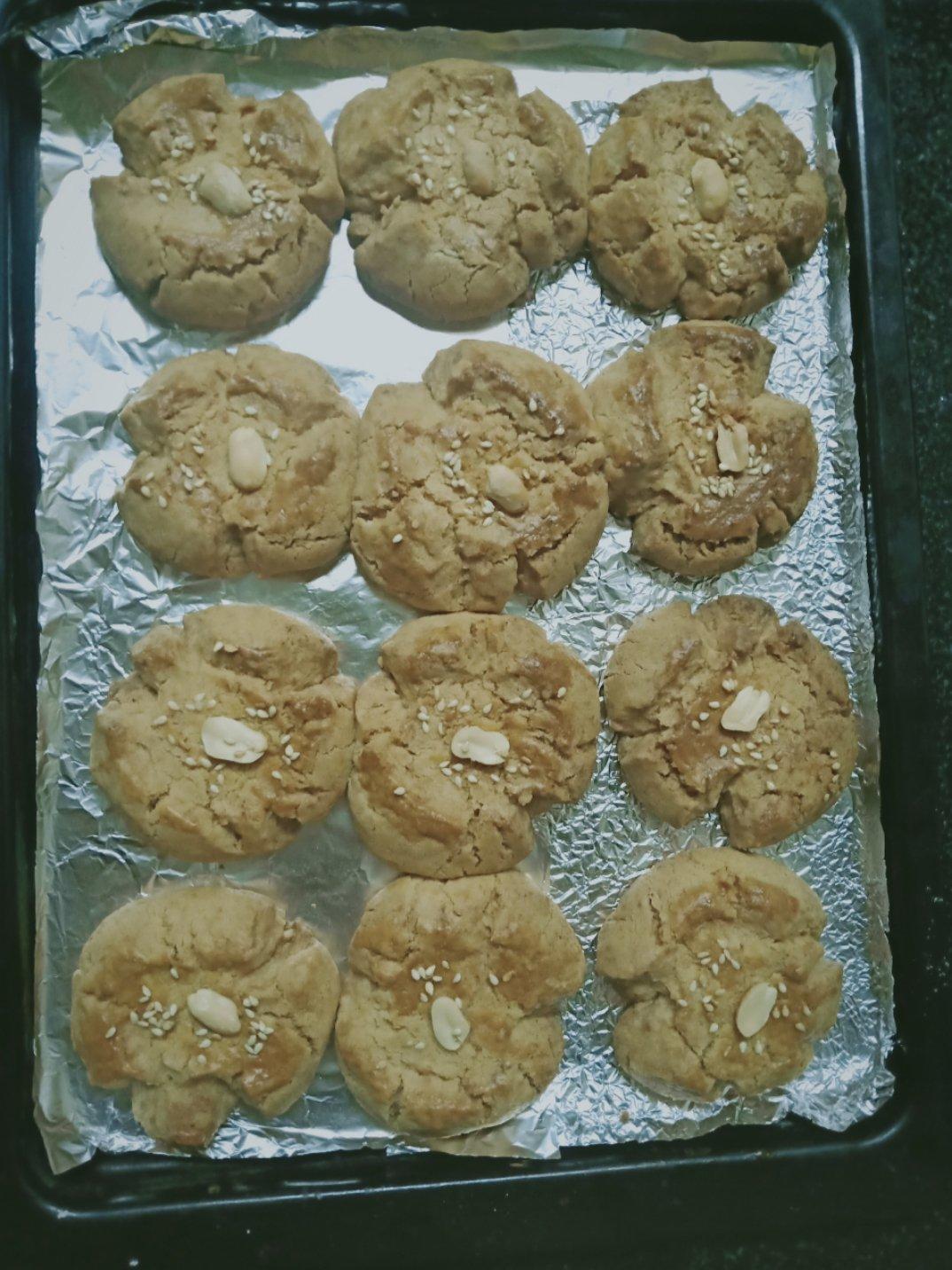 轻轻一按就碎掉的原味桃酥（不输猪油版）