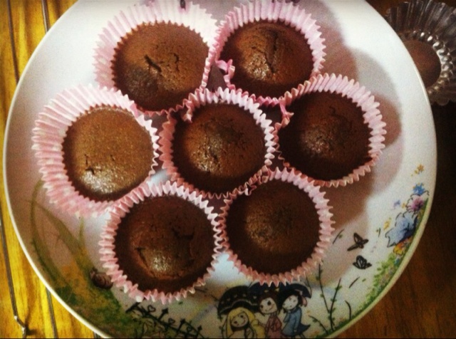 莫尼卡美食厨房：爆浆巧克力蛋糕