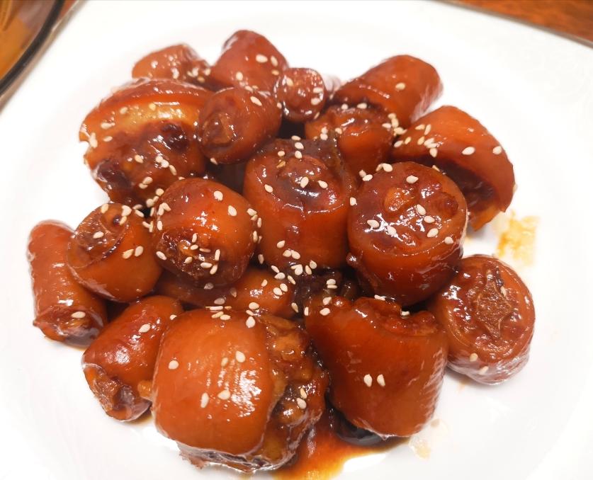 红烧猪尾的做法