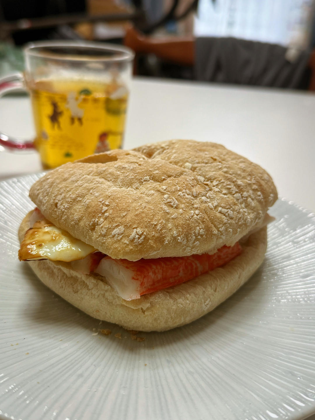 超满足🥪蟹柳蛋三明治