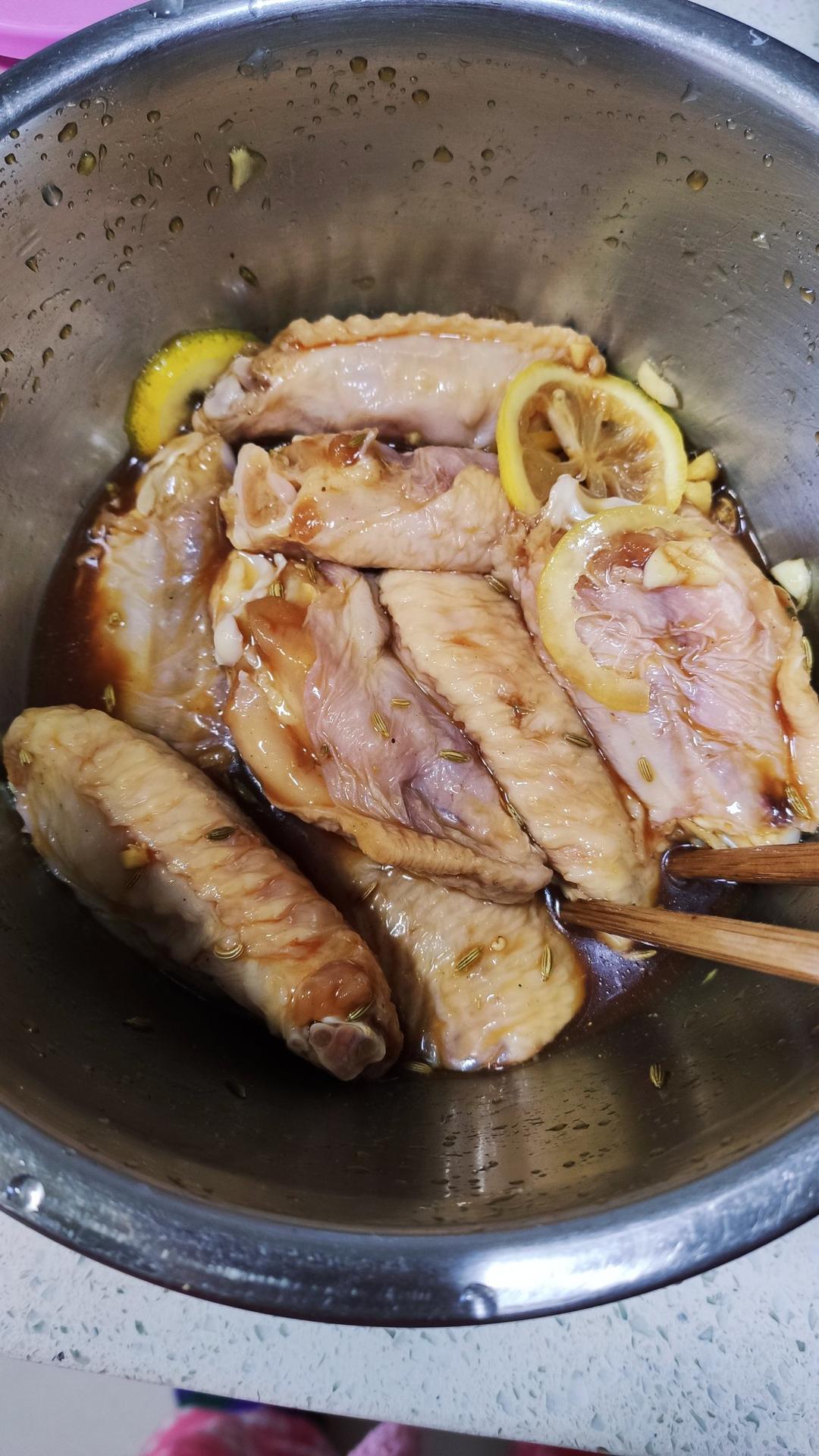 烤鸡翅（自制腌料）
