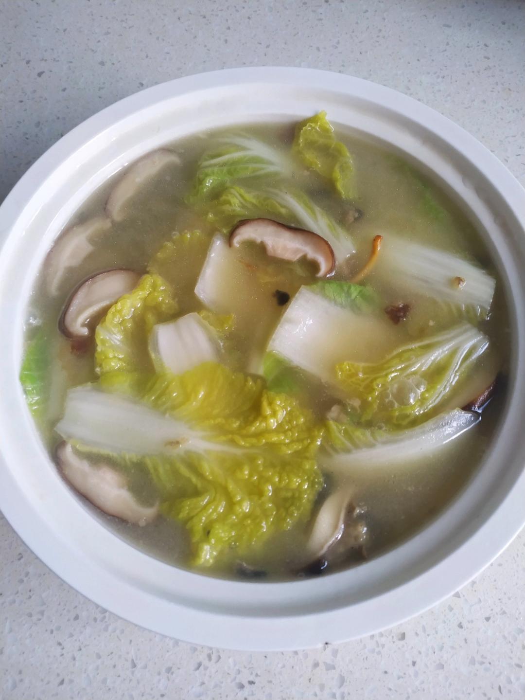 鲜掉眉毛的上汤娃娃菜