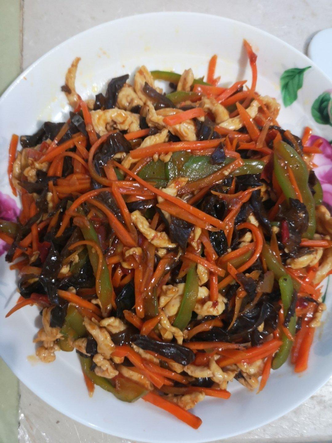 【原创】超下饭的家常川菜-鱼香肉丝（北方口味改良版）