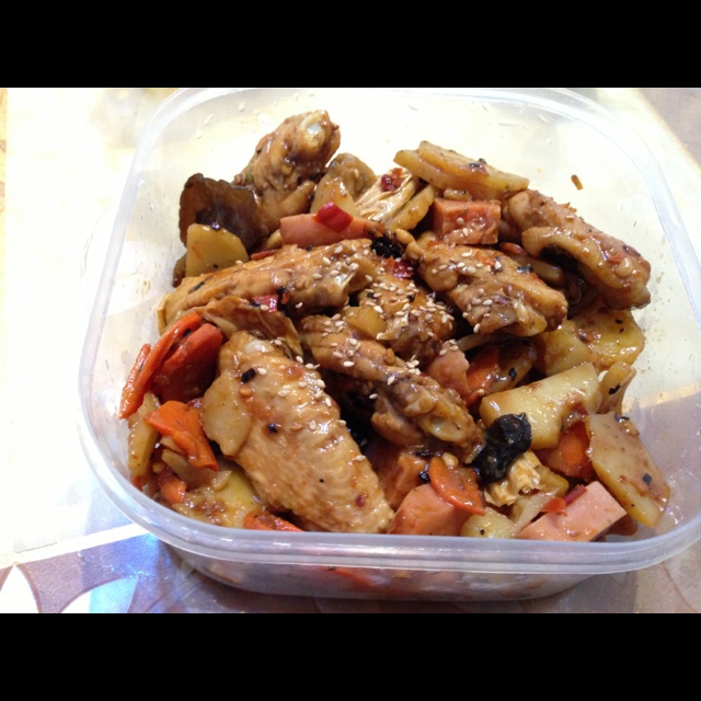 麻辣香锅鸡翅