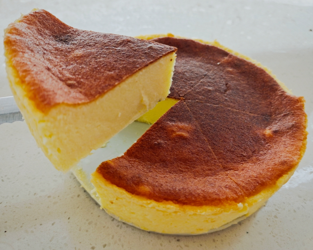 [低碳生酮]魔芋粉重芝士蛋糕6寸-无奶油无面粉的做法