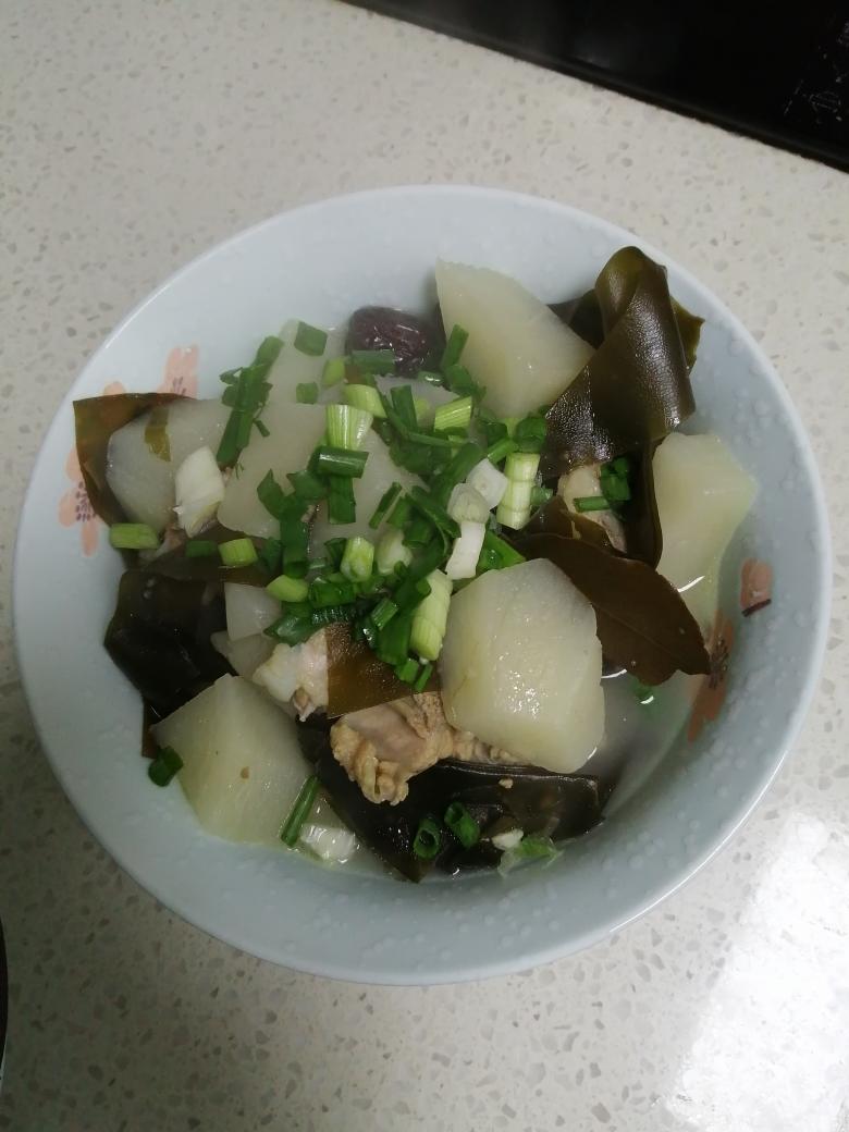 萝卜海带炖排骨（超级简单）