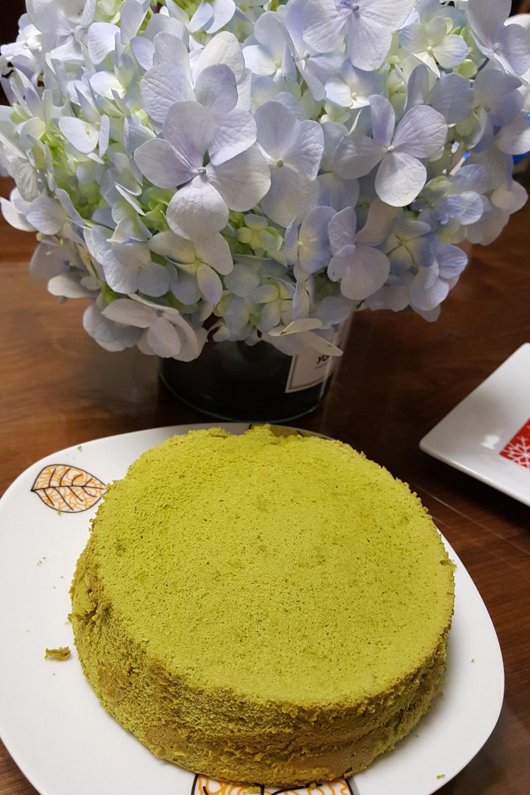 抹茶戚风蛋糕