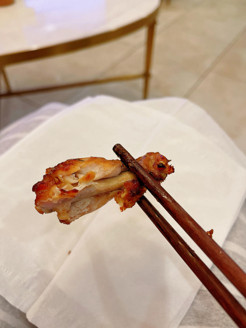 外焦里嫩烤鸡腿「烤箱版」