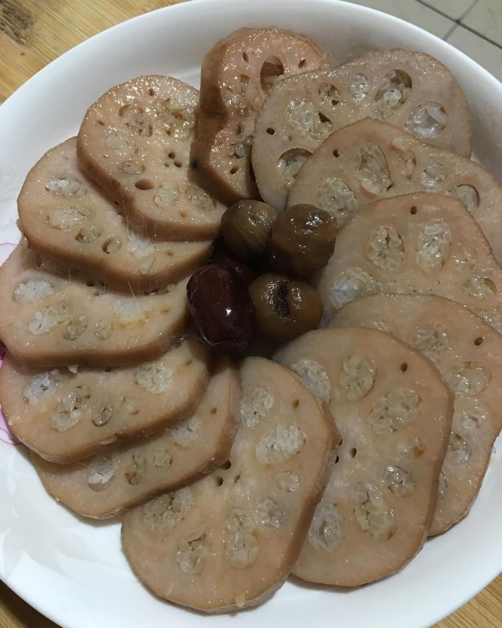 桂花糯米藕【电饭煲简单版】