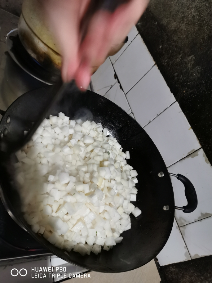 七九斋食单——萝卜干饭的做法 步骤8