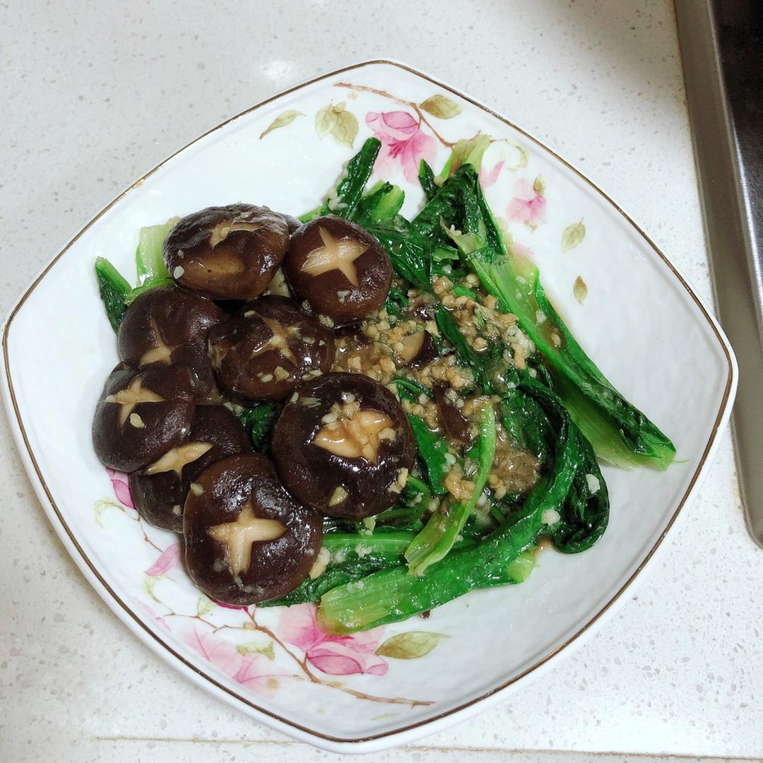蚝油香菇小油菜