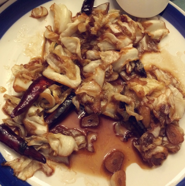 在家炒出街头小馆风味的炝炒圆白菜
