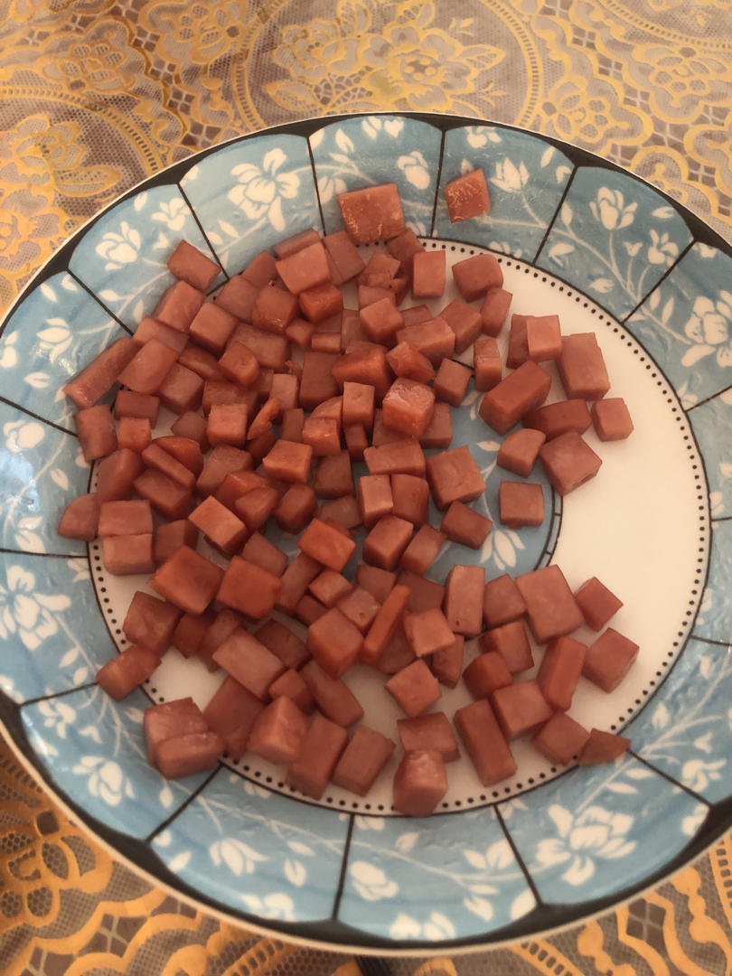 烤火腿粒
