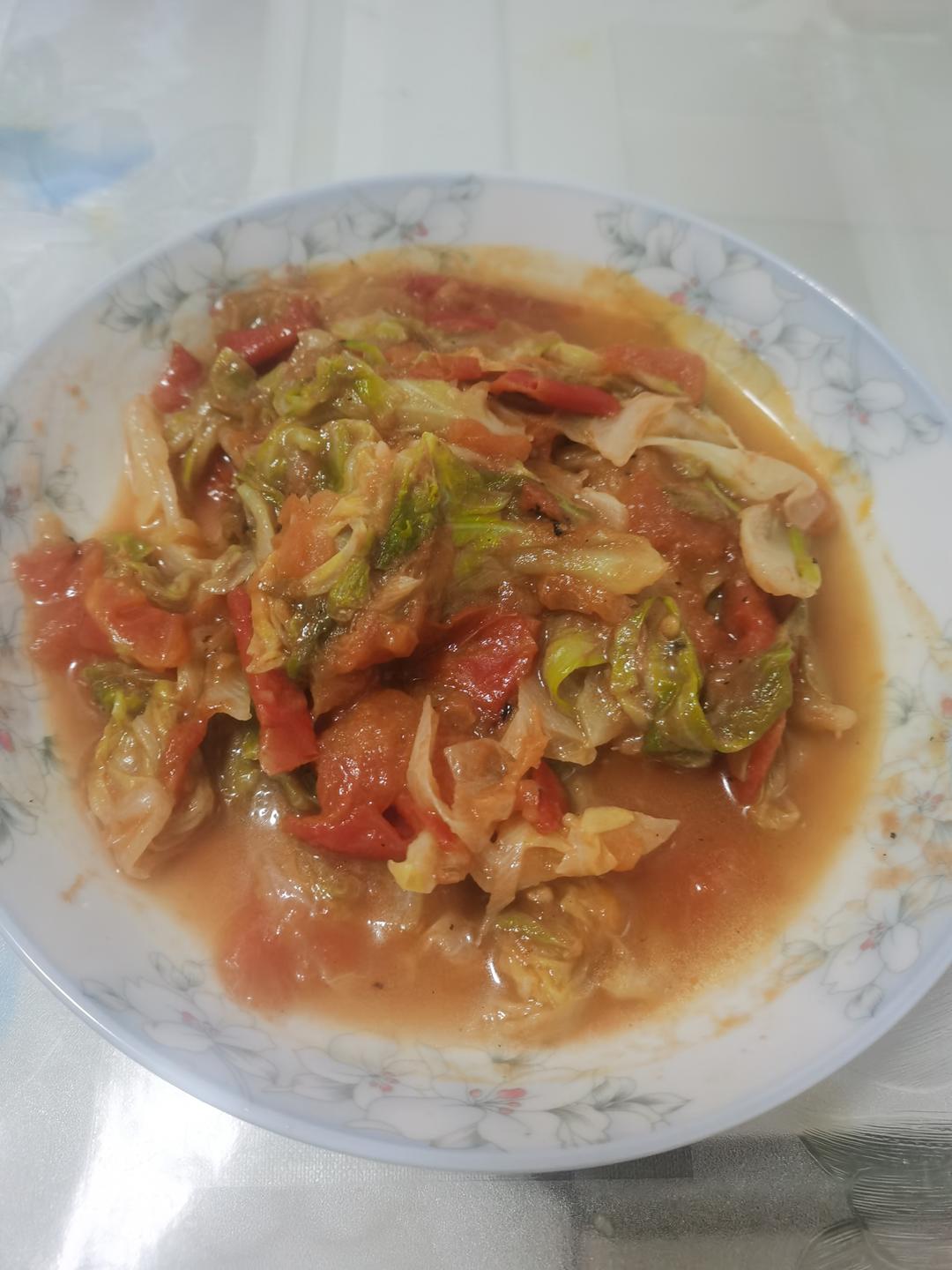 大头菜炒西红柿