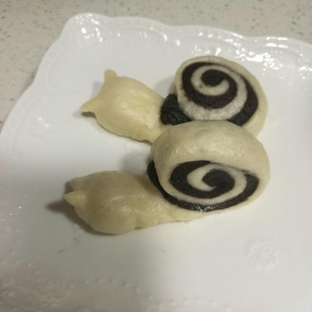 蜗牛花卷