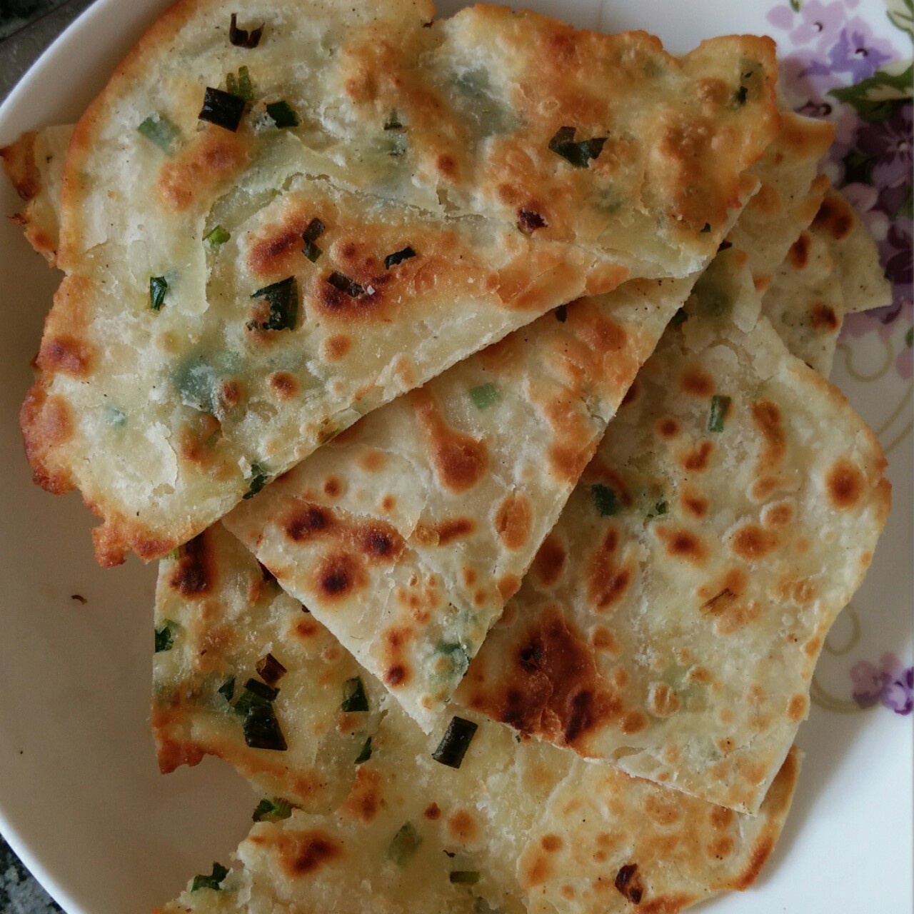 家常葱油饼