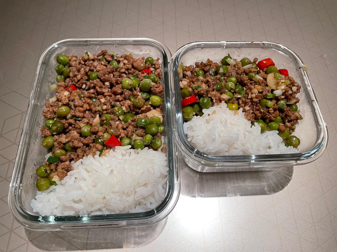 超下饭的豌豆肉沫