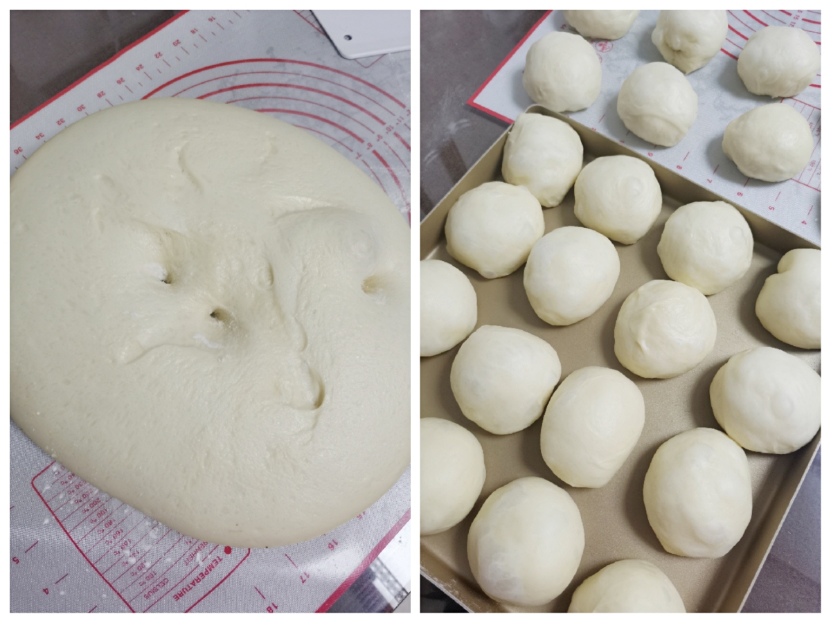 多用途日式基础甜面包胚--延伸3款面包的做法 步骤3