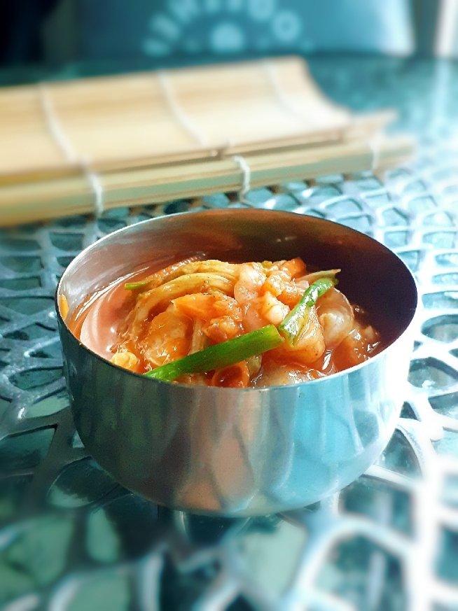 腌上就能吃的懒人辣白菜