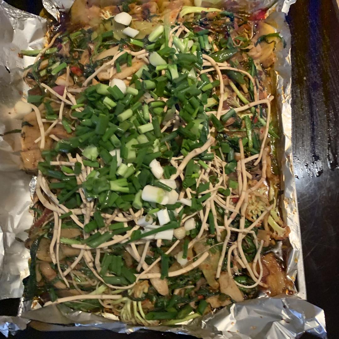 烤箱烤鱼