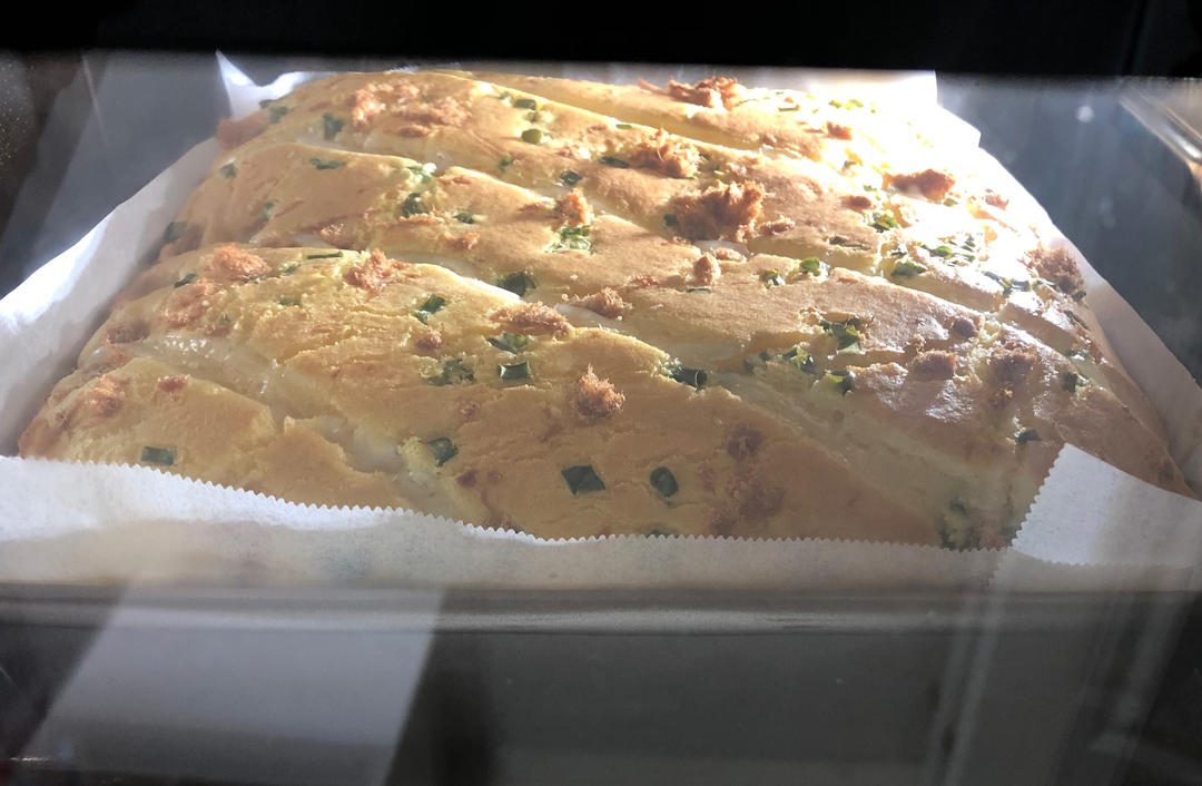 香葱肉松蛋糕
