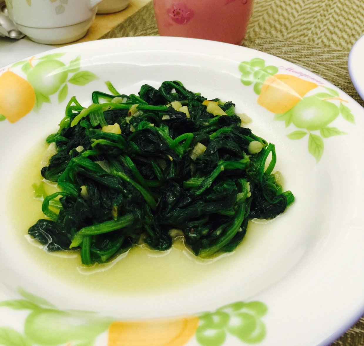 蒜末菠菜