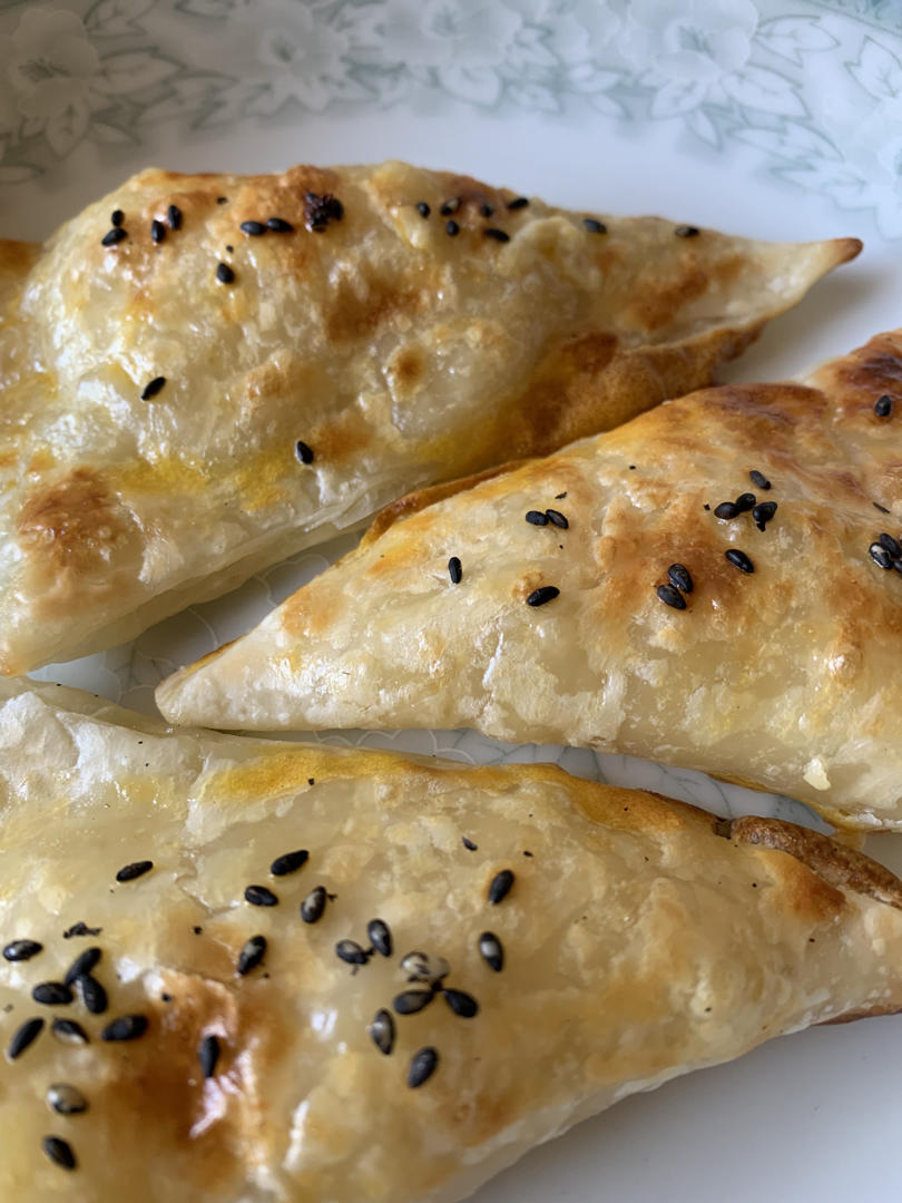 手抓饼版苹果派