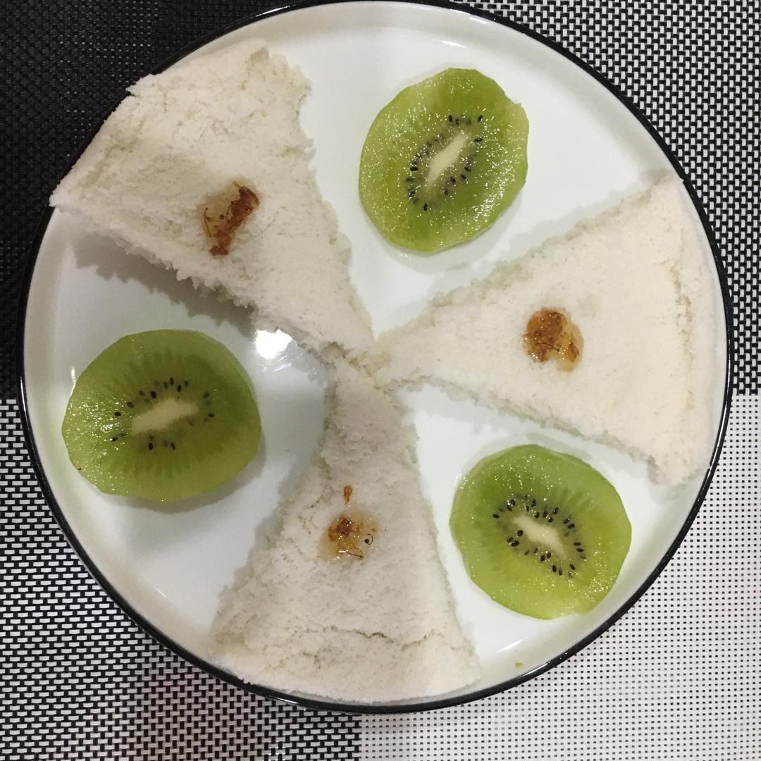 人人都会做的桂花糕+豆沙松糕