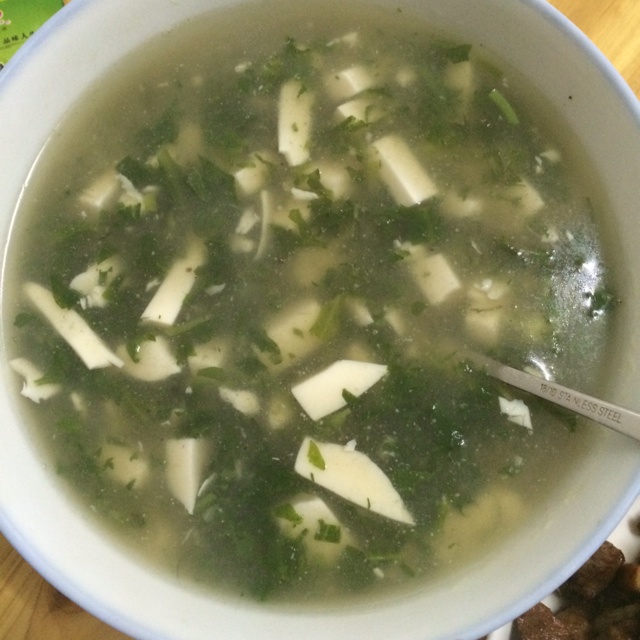 荠菜豆腐羹