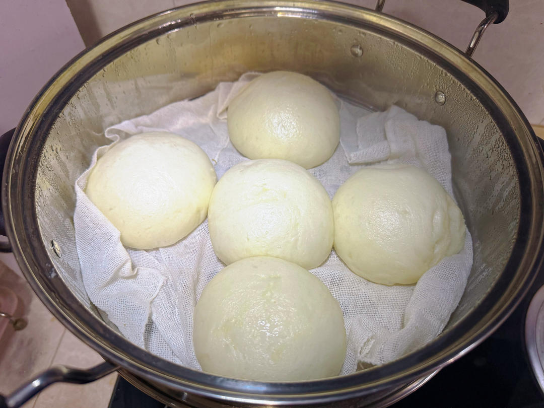 保姆级蒸馒头教程💥一次成功水光肌大馒头