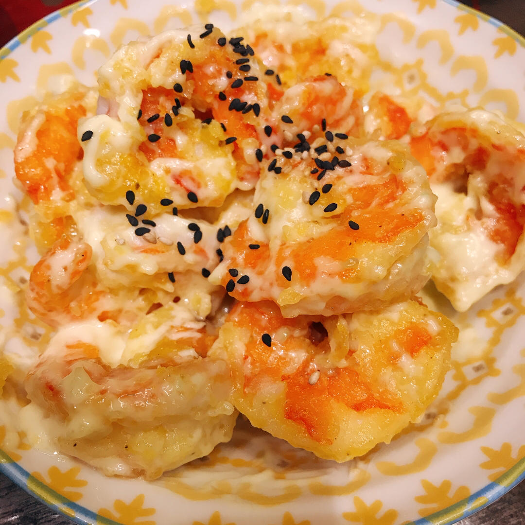 虾虾的第N种吃法，芥末虾球