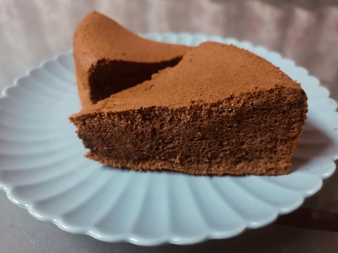 可可戚风蛋糕～8寸～百分百成功