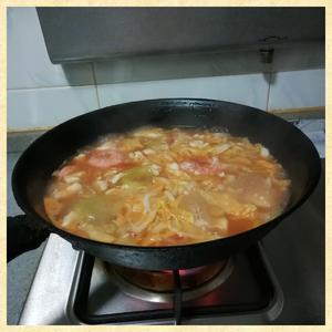 丝瓜豆腐白菜汤的做法 步骤3