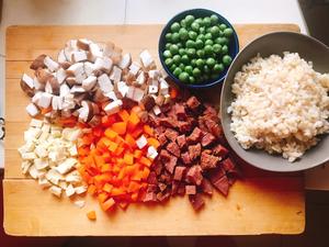 牛肉豌豆糙米饭—减脂主食的做法 步骤1