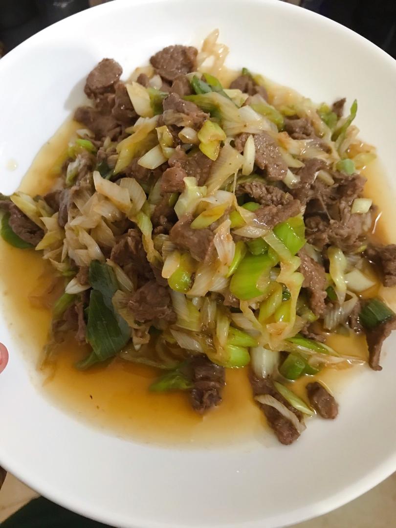 【嗷呜】老北京葱爆羊肉