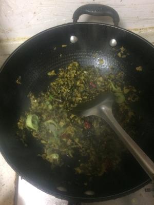 雪菜豆腐的做法 步骤3