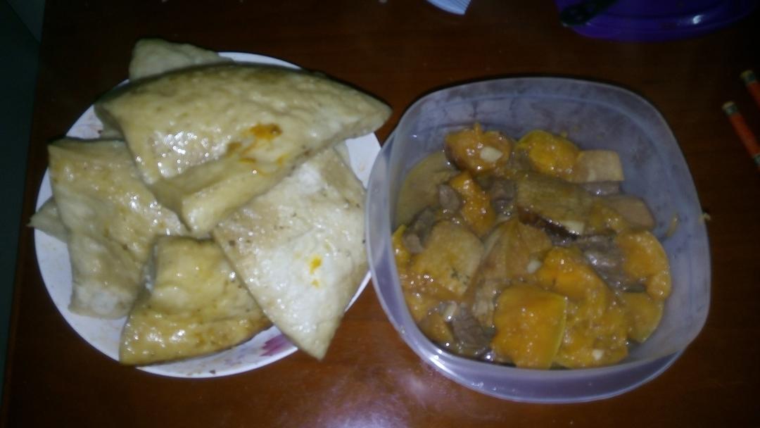 南瓜盖被的做法