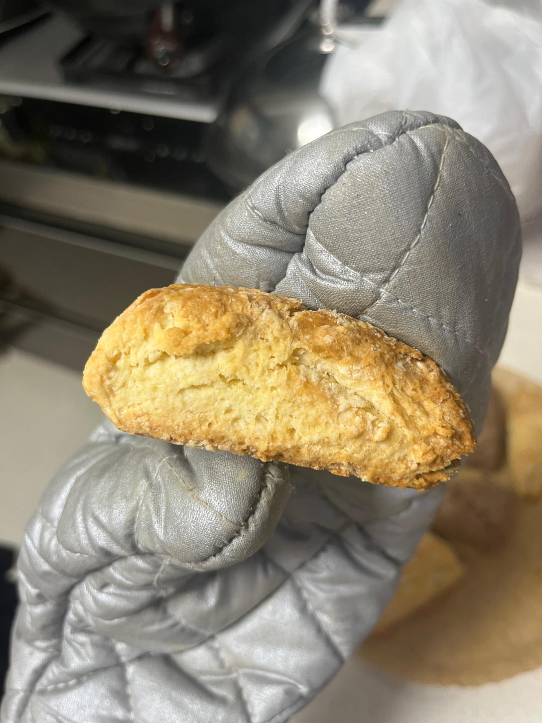 完美裂纹～百分百成功的超好吃奶香司康（禁止搬运）