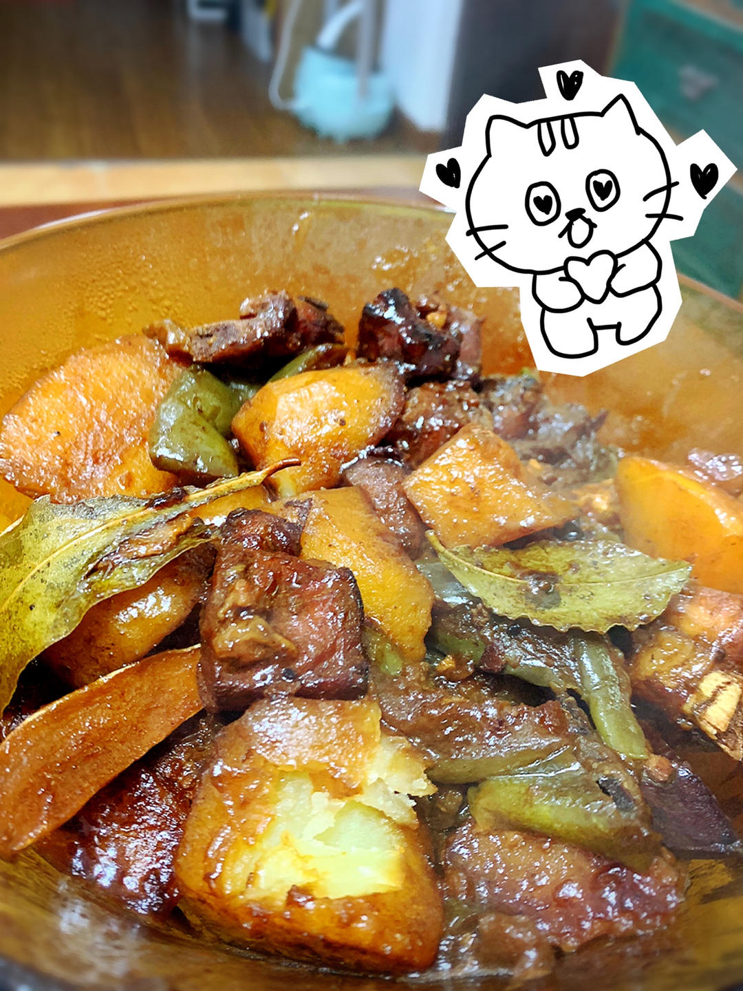 土豆炖排骨