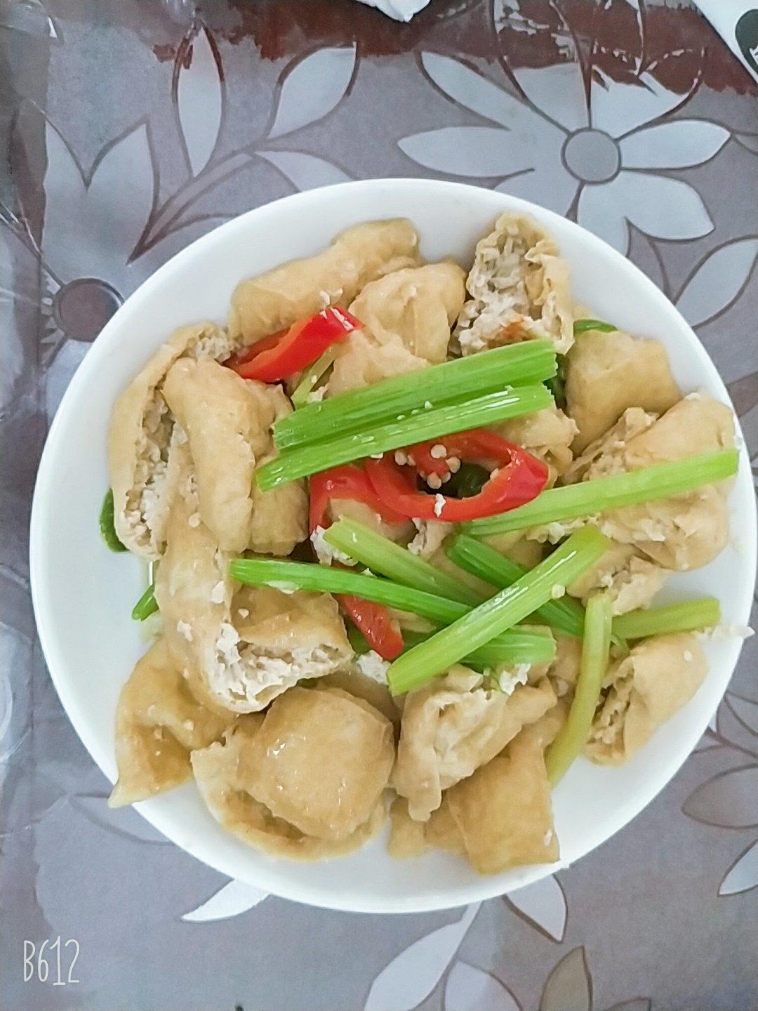 香辣油豆腐